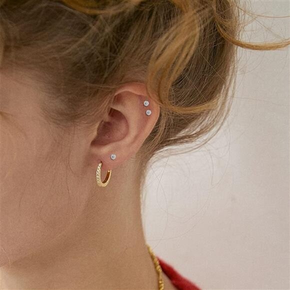 20G Cartilage Earring Stud for WomenMen 316L Surgical Steel FlatBack EarringsSet - Picture 6 of 7